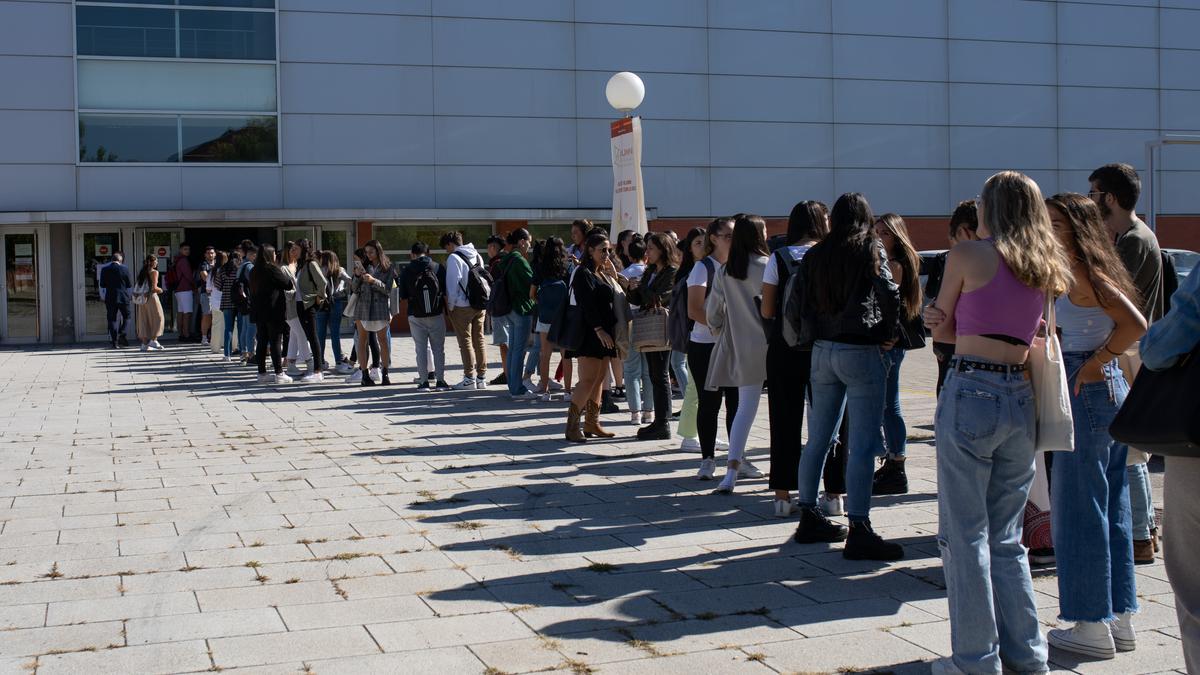 Feria de Bienvenida en el Campus Viriato de Zamora.