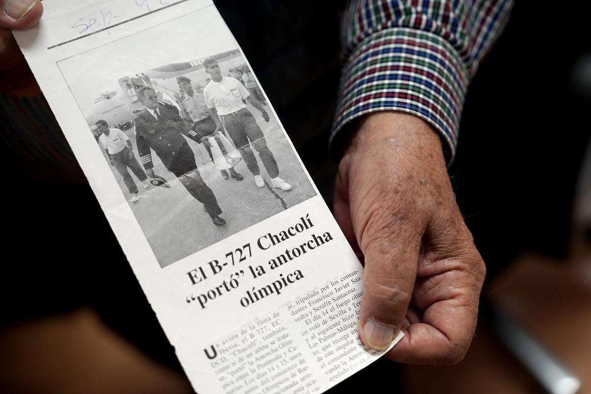 Jose antonio Quintero, ex comandante de Iberia y presidente de la Asociación Envera.