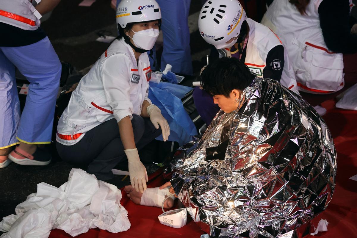 Stampede during Halloween festival in Seoul