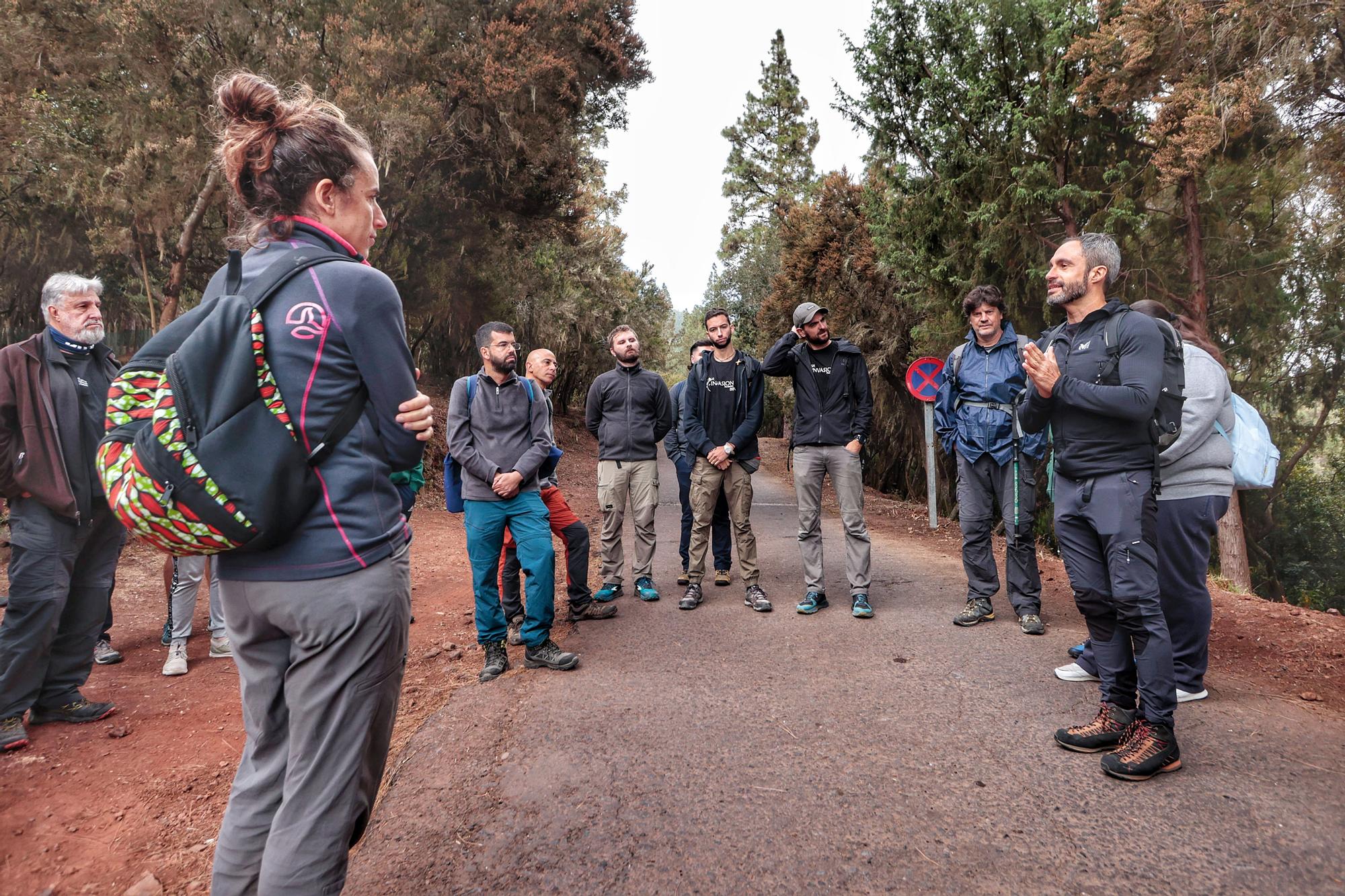 Tercera edición del Biomaratón de Flora Española, en el Parque Recreativo La Caldera, La Orotava