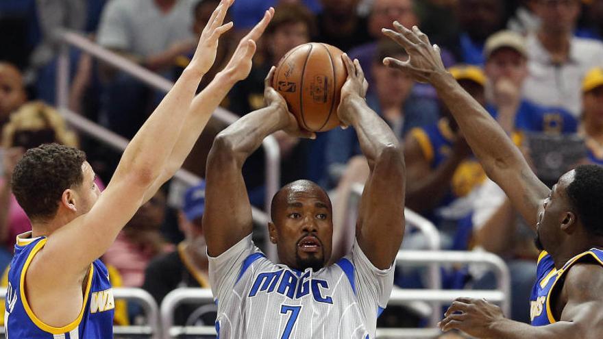 Serge Ibaka (7), durante el partido.