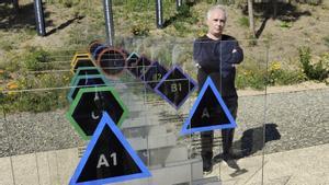 Ferran Adrià, en una de las instalaciones de la entrada de El Bulli 1846.