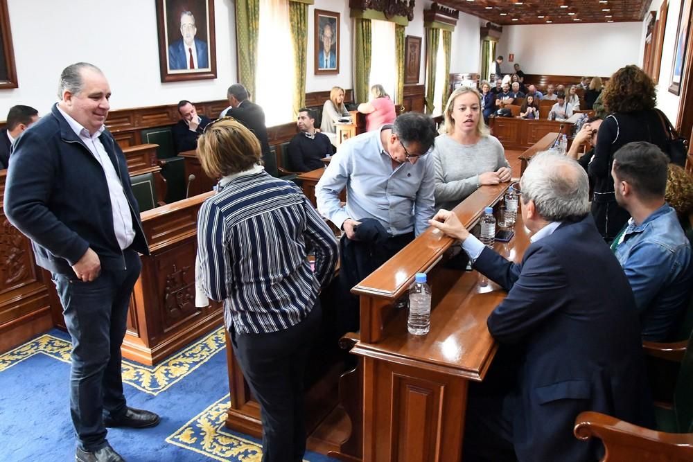 Pleno extraordinario del Ayuntamiento de Telde