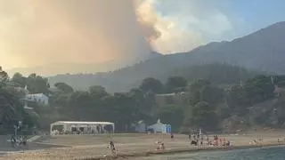 Incendio en Portbou: Barcelona huele el horror de la crisis climática