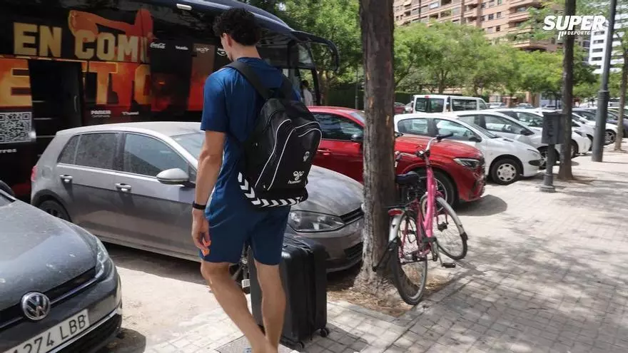 Los jugadores de Valencia Basket viajan a Barcelona