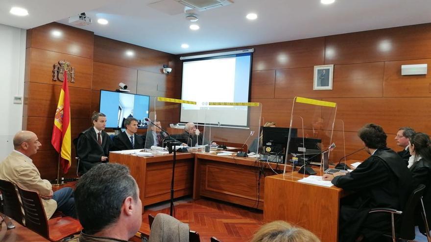 Mauricio Guerrero durante el juicio celebrado ayer en el Juzgado de lo Social 2 de Zamora.