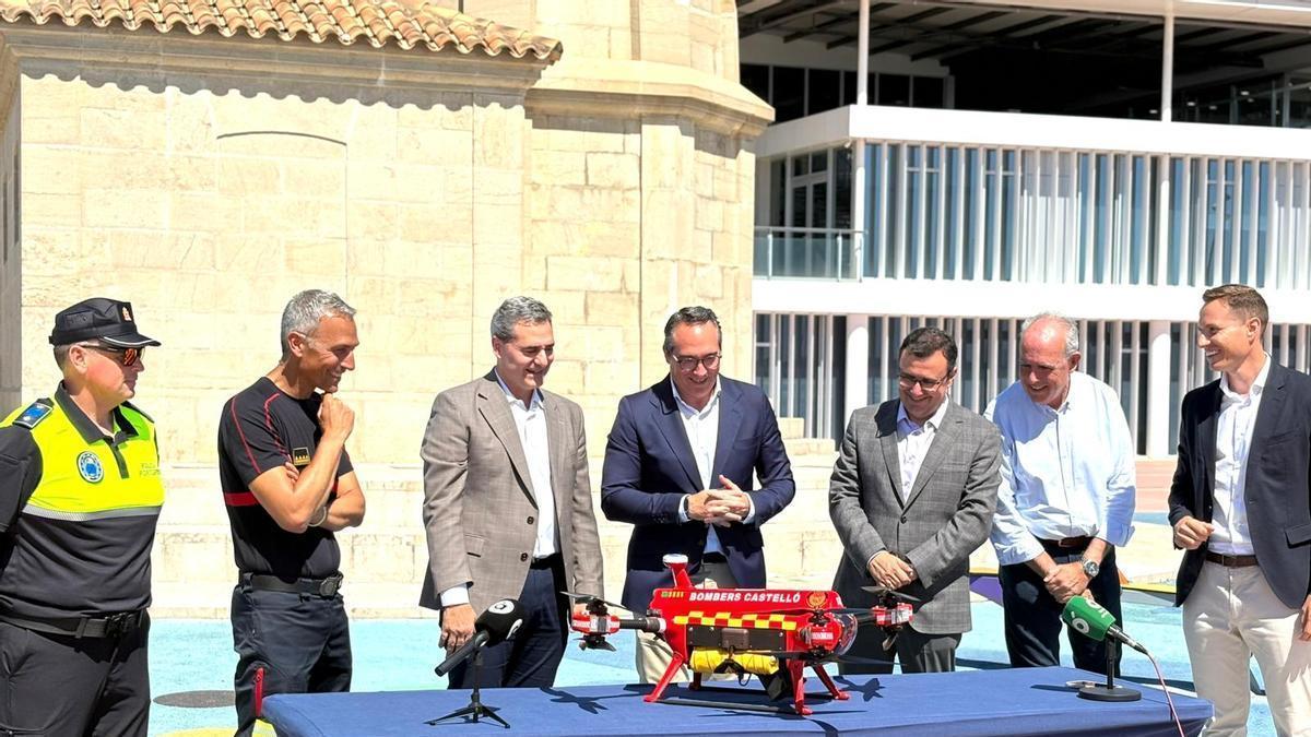 Vídeo: Así es el nuevo dron con el que Castelló reforzará rescates y vigilancia marítima