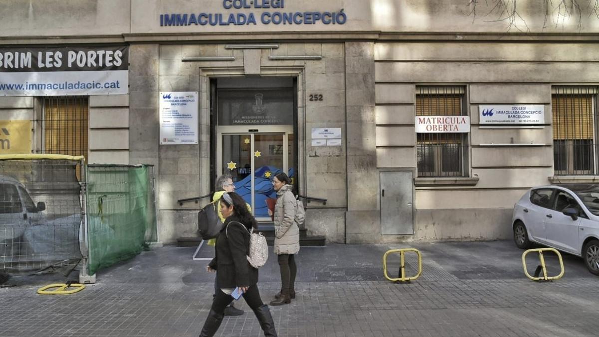 Escuela de la Immaculada Concepció, en Barcelona