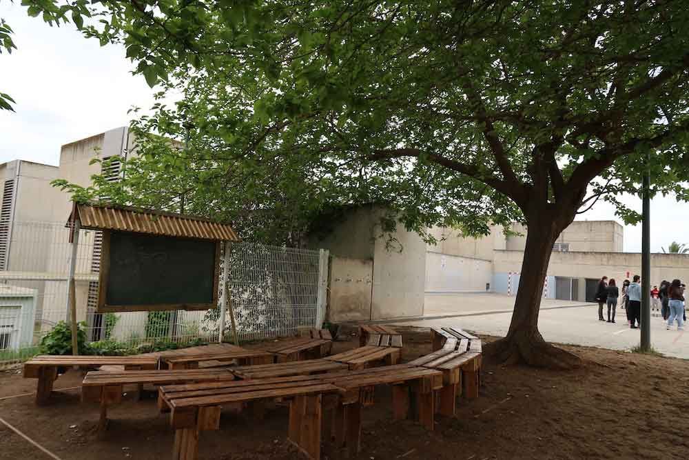 Aula al aire libre del proyecto Green Calamot