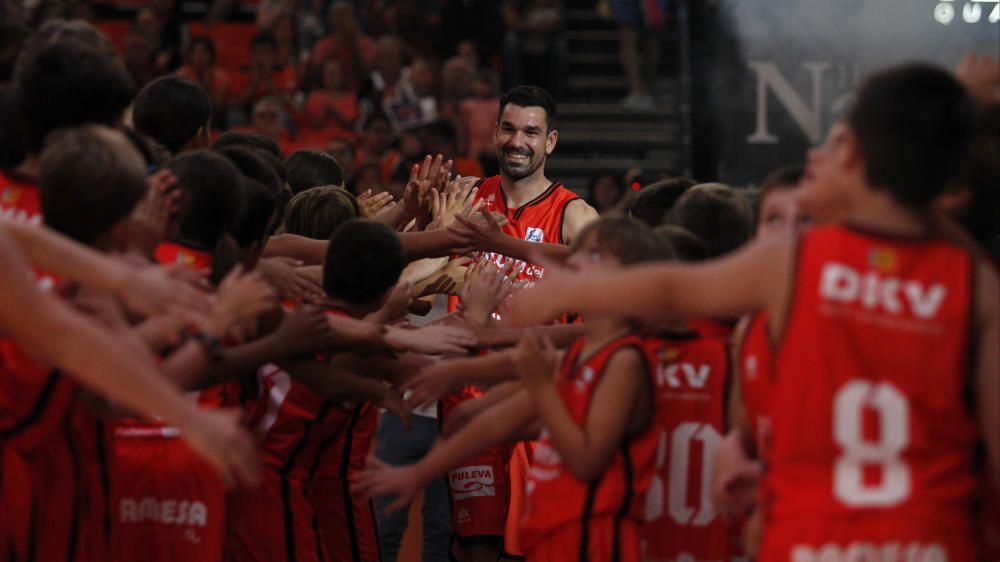 Todas las imágenes de la emotiva presentación del Valencia Basket 2016/17
