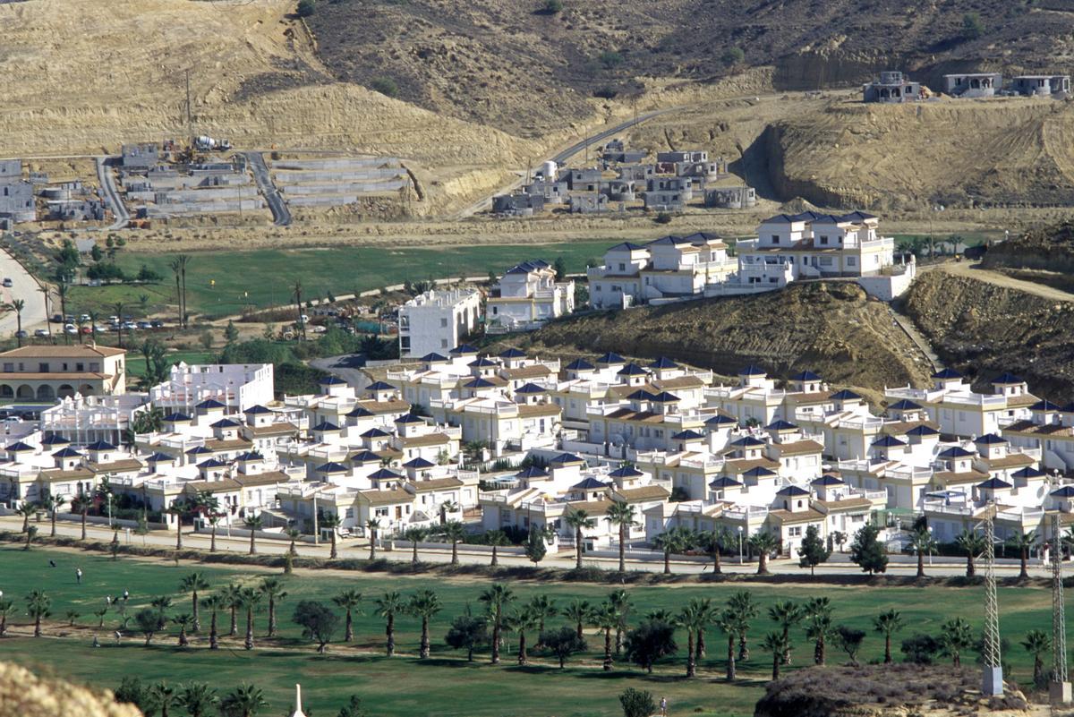 Una de las urbanizaciones en el término municipal de Rojales