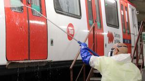 El pla antigrafiti del metro redueix un 80% el vandalisme en cinc anys