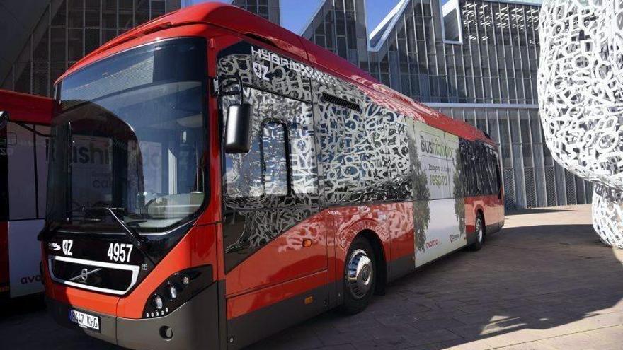 Zaragoza, pionera ciudad de pruebas de cinco autobuses híbridos y eléctricos