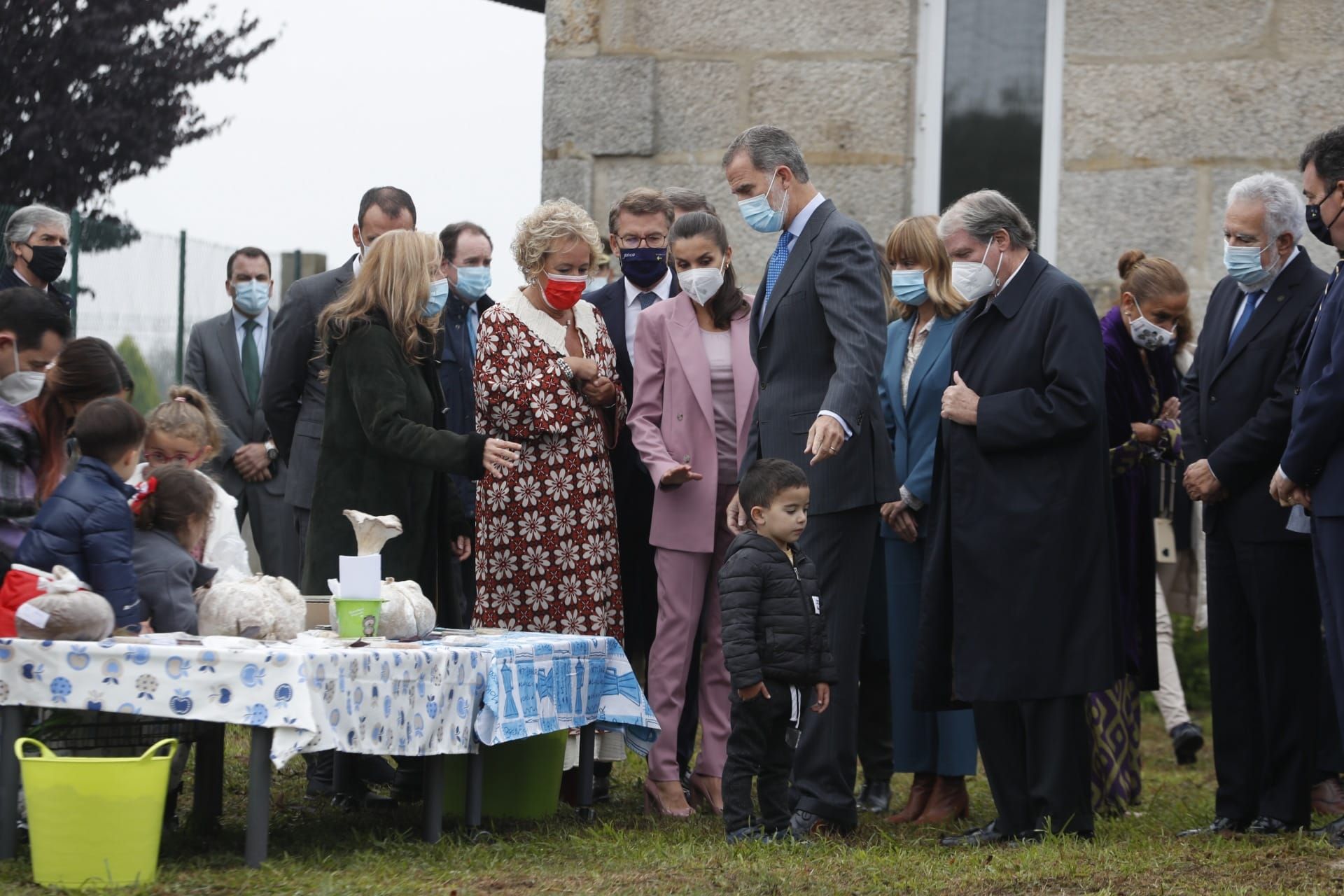 Visita de los Reyes al CRA Mestra Clara Torres de Tui