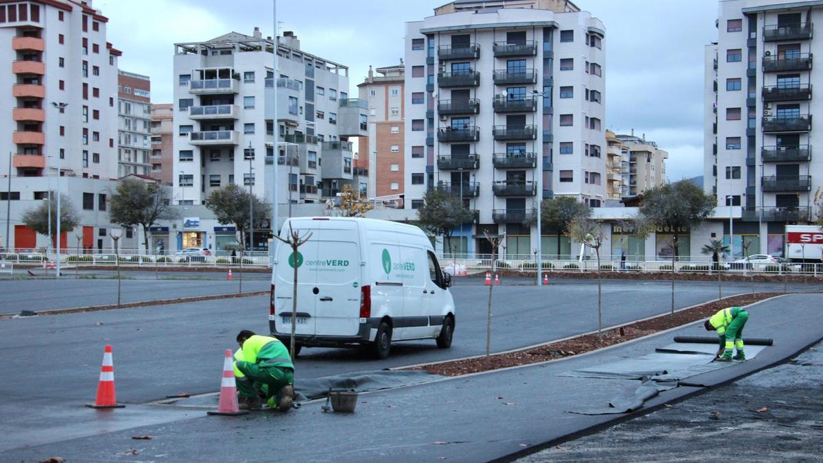 Párking disuasorio de la avenida del Mar de Castelló.