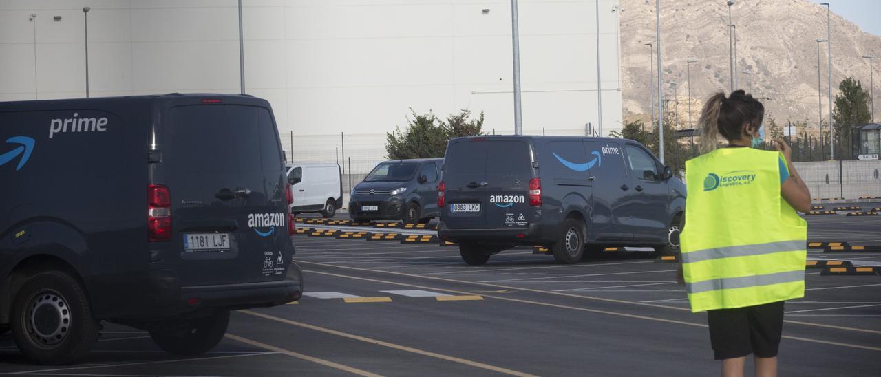 La estación logística de Amazon en Alicante.