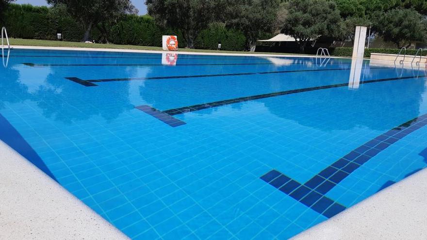 La piscina de Vilafant ja és oberta al públic