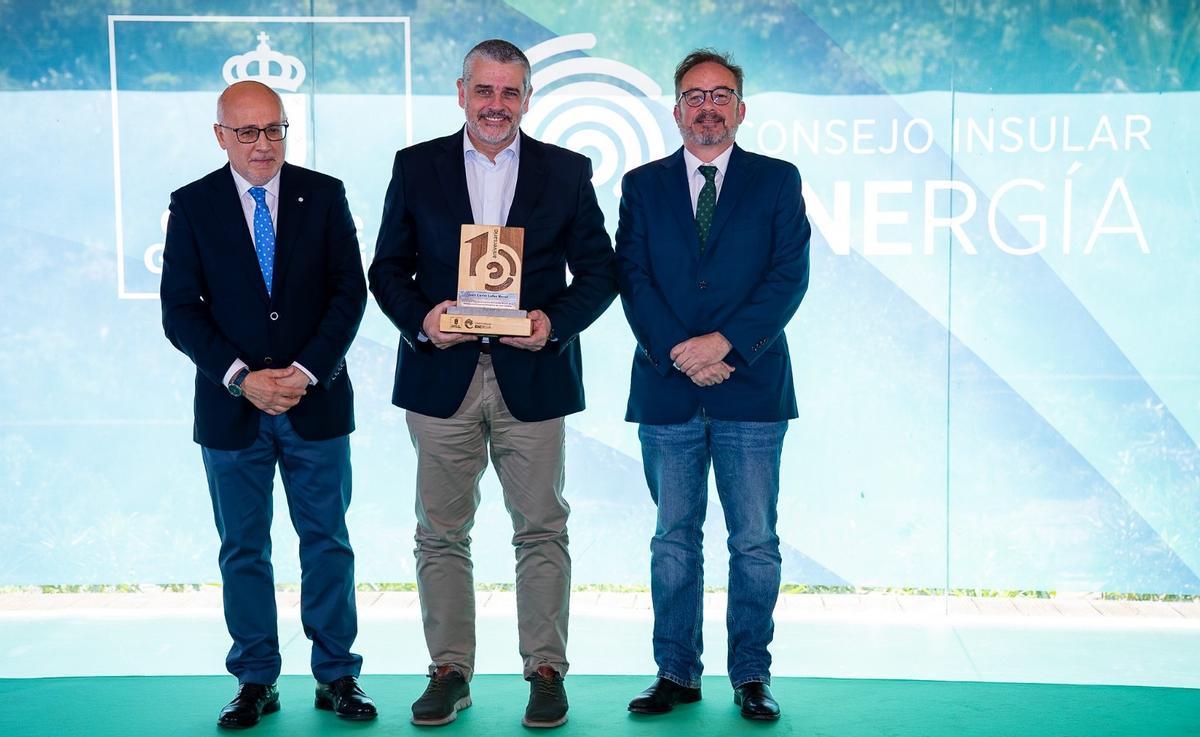 De izquierda a derecha, Antonio Morales, Carlos Lafoz y Raúl García Brink