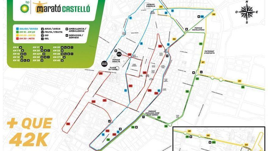 El Marató &#039;cierra&#039; muchas calles hasta las 14.00 horas