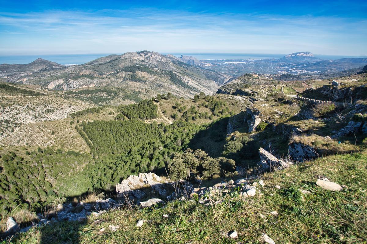 Sector montañoso del Barranc de l'Infern.