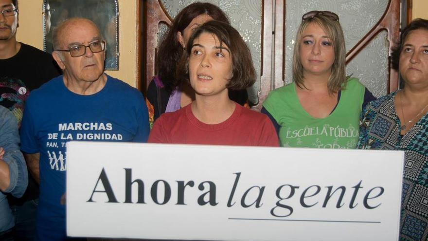 Magdalena Martínez durante su intervención.