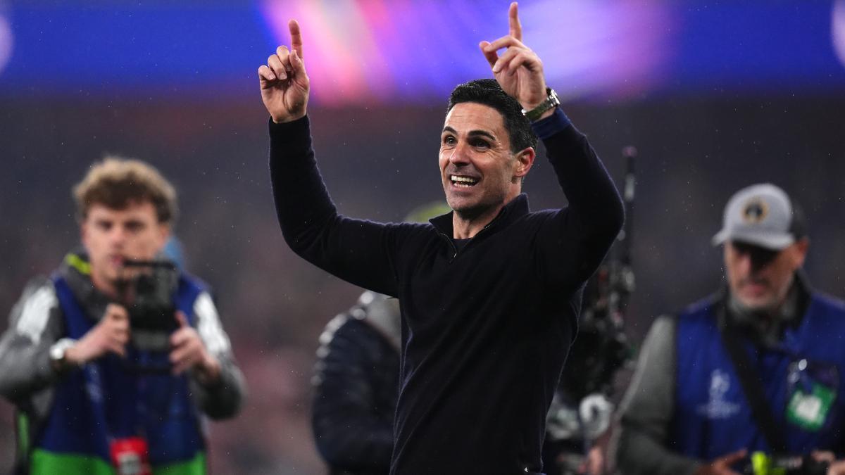 Mikel Arteta, entrenador del Arsenal