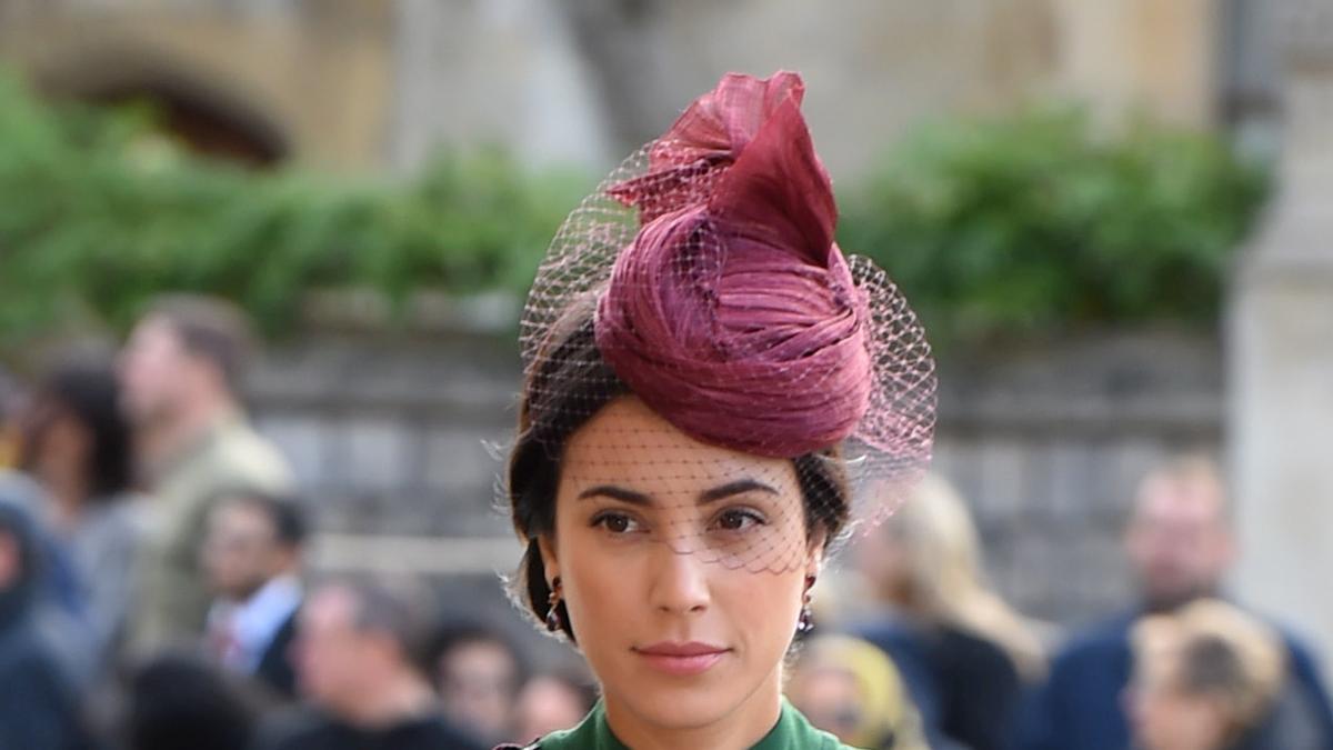 Alessandra de Osma en la boda de Eugenia de York y Jack Brooksbank