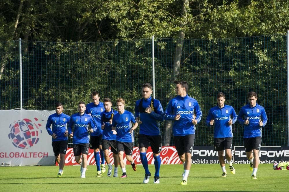 Entrenamiento del Real Oviedo