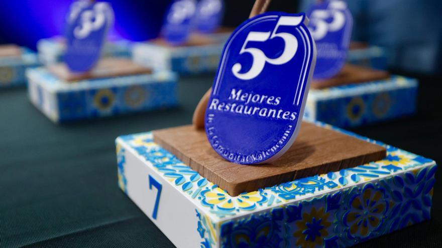 La gala de la guía de los &quot;55 mejores restaurantes de la Comunitat Valenciana&quot;, en imágenes