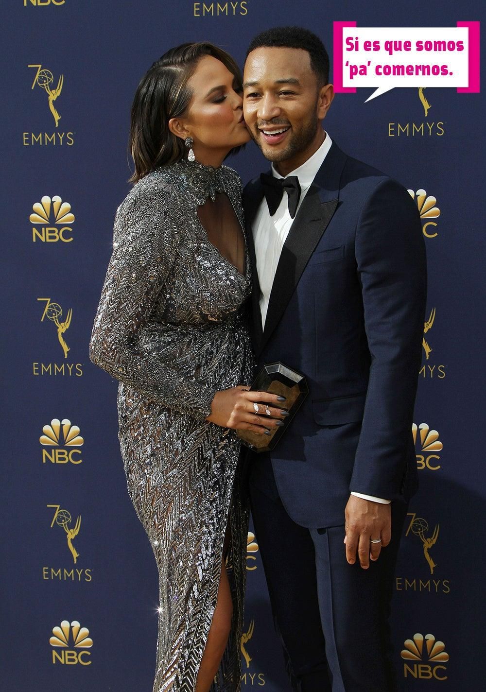 Chrissy Teigen y John Legeng se llevan un GUAU!! para casa
