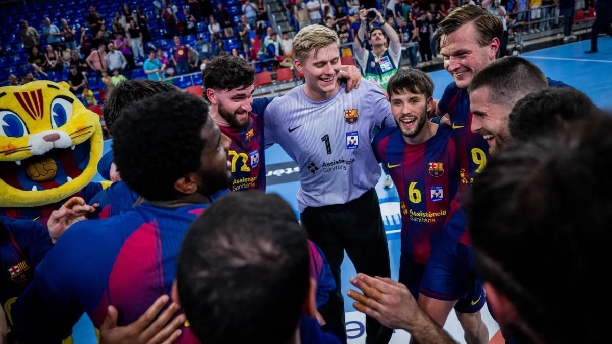 El Barça de balonmano se proclama campeón de la Copa de España