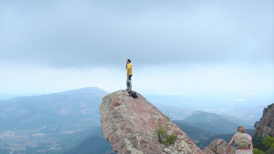 Vista desde les Agulles de Santa Àgueda.