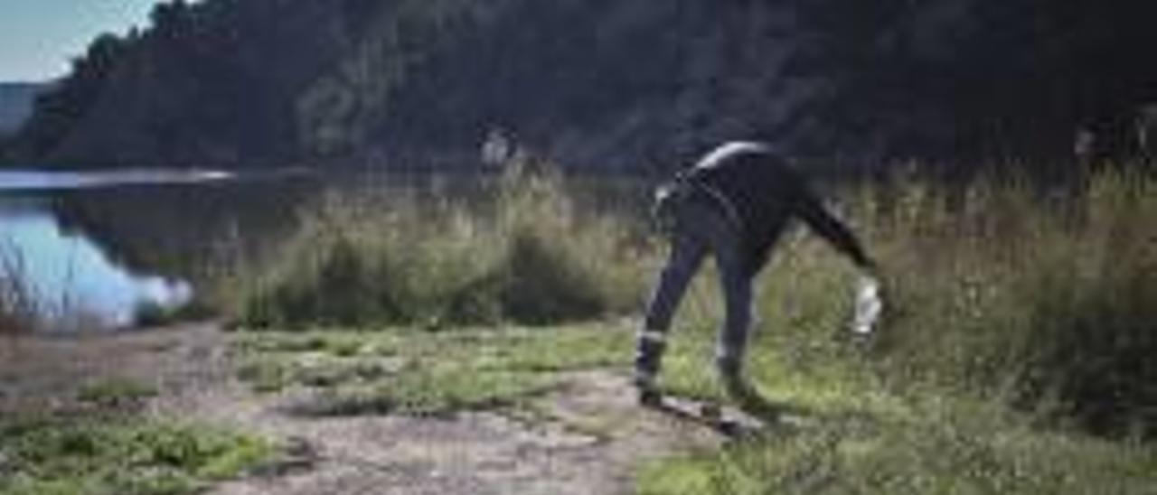 Suciedad en el pantano de Tibi, el embalse más antiguo de Europa