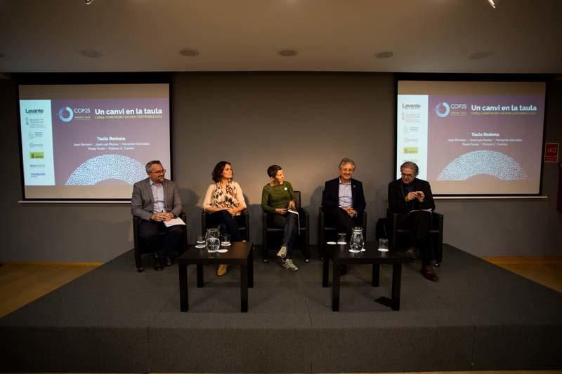 Jornada sobre la sotenibilidad climática "Un cambio en la mesa. Construyendo un nuevo mundo sostenible"