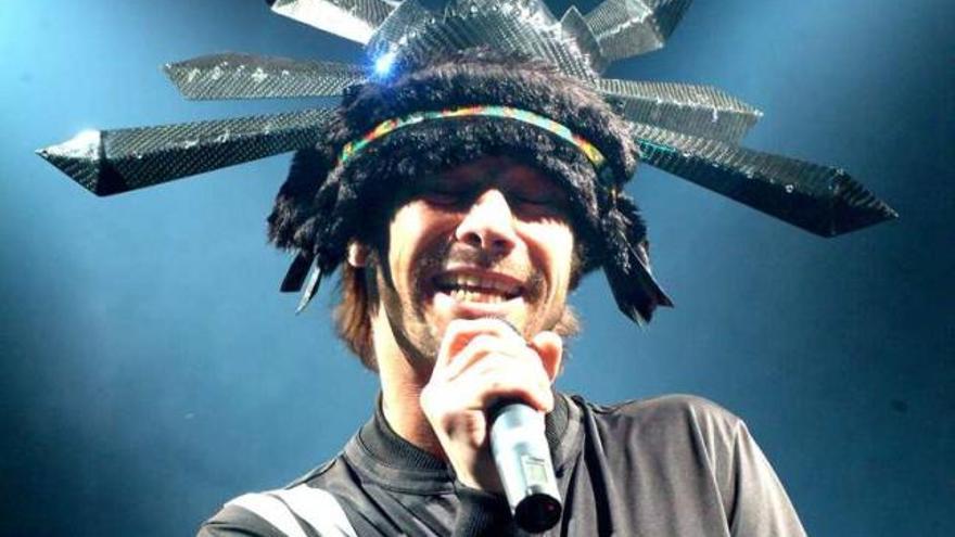 Jay Kay, el carismático líder de Jamiroquai.