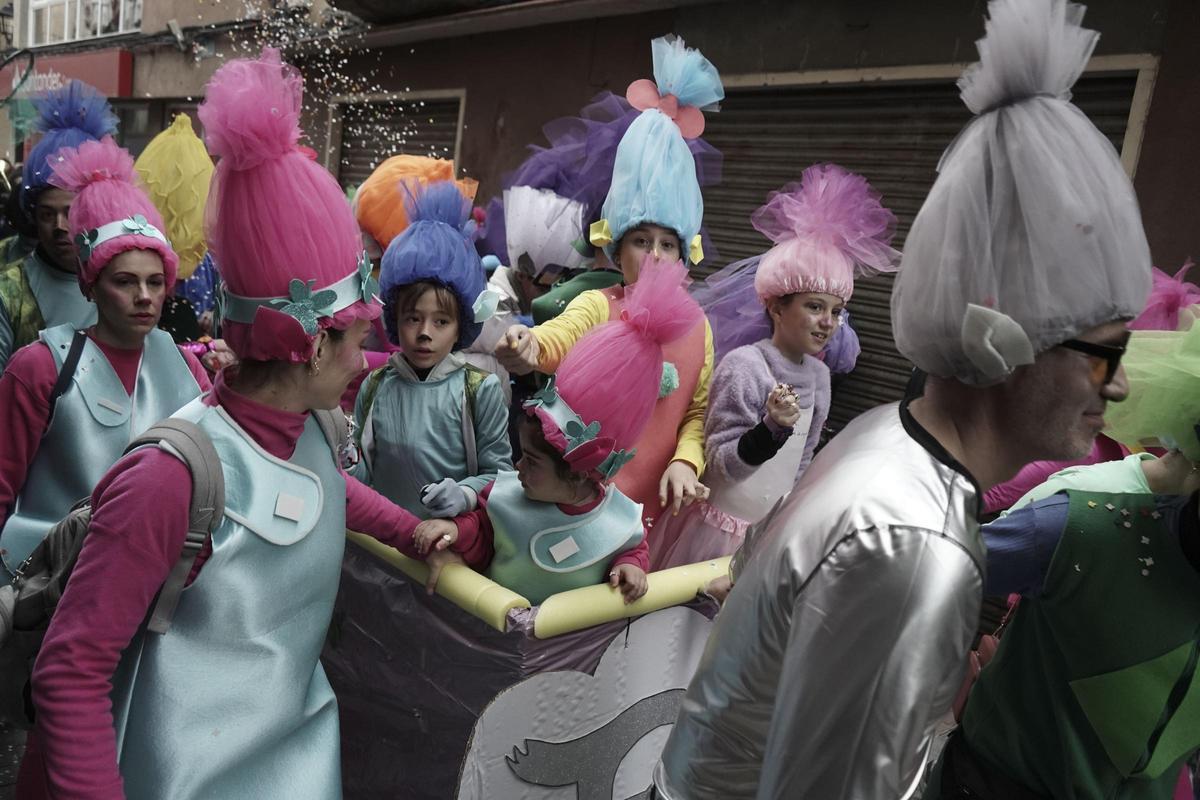 Rua de disfresses del Carnaval de Sallent de l’any passat