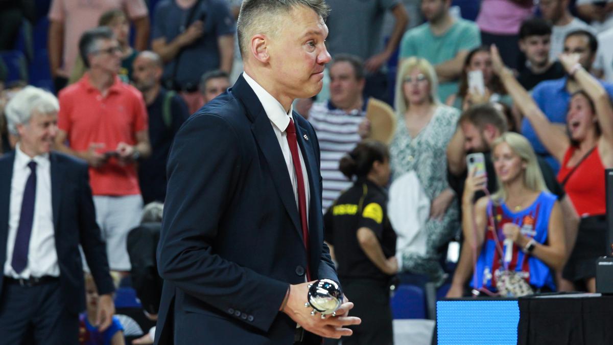 Sarunas Jasikevicius ha llevado este año al Barcelona al título de Liga