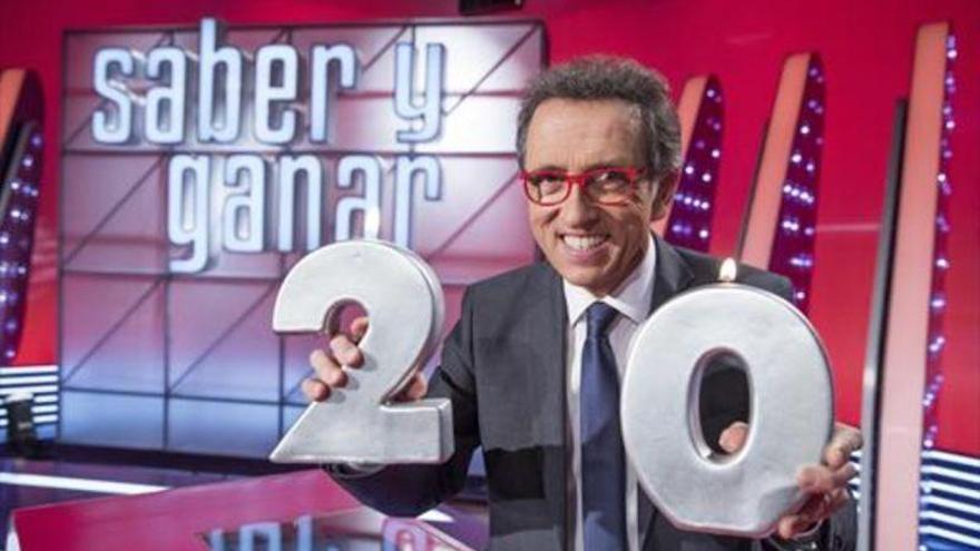 &#039;Saber y ganar&#039; inicia los programas especiales de su 20º aniversario