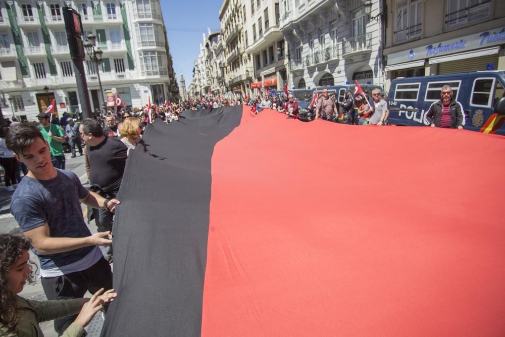 Manifestación del Día del Trabajo en València