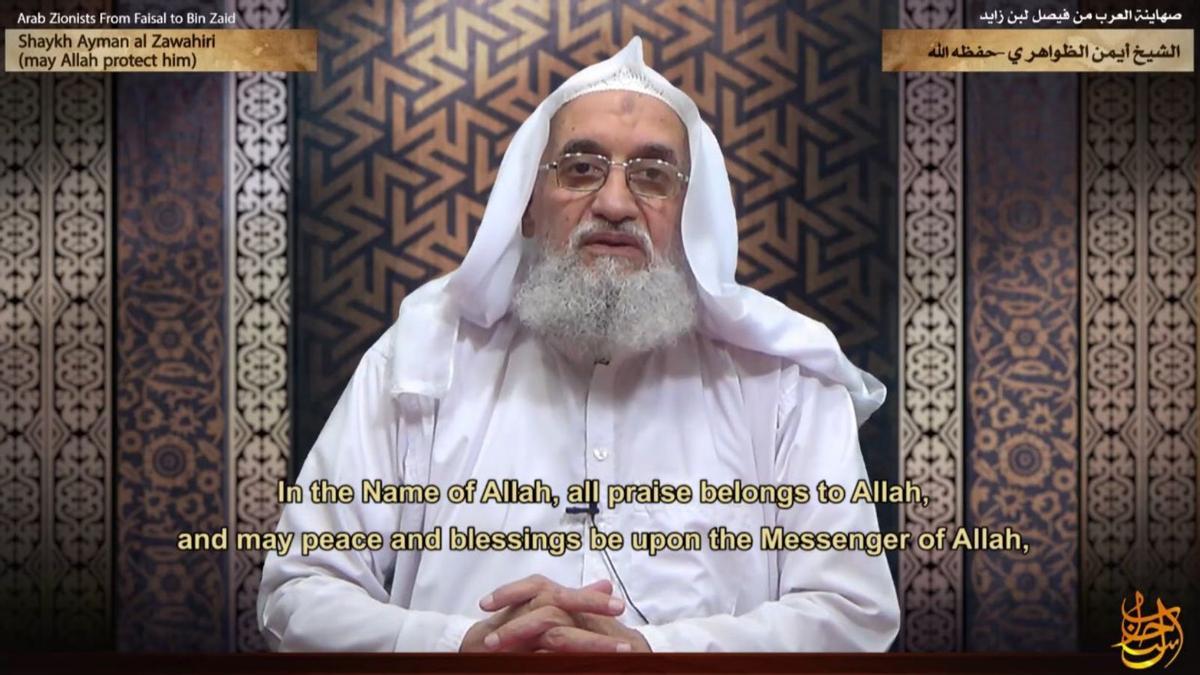 Ayman al Zawahiri  Al Qaeda difunde un vídeo de su líder en el aniversario del 11S