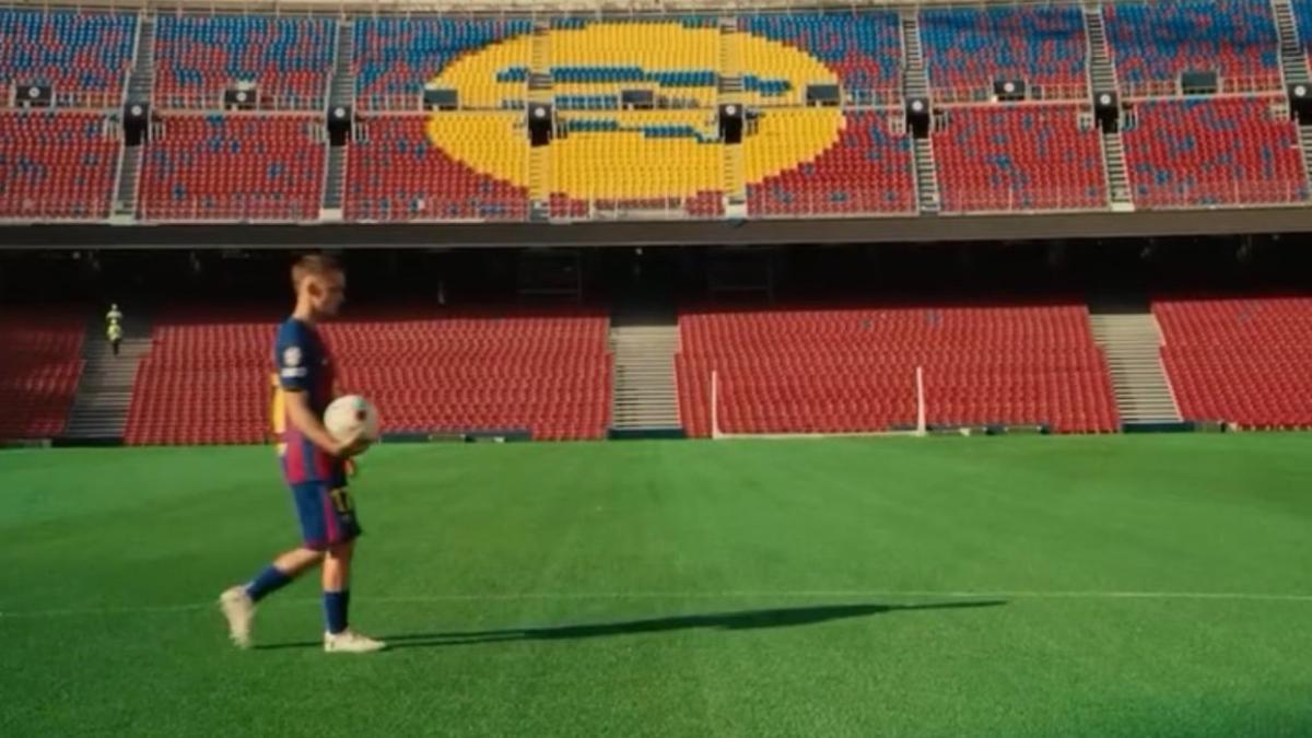 Casadó el primero en volver al Spotify Camp Nou