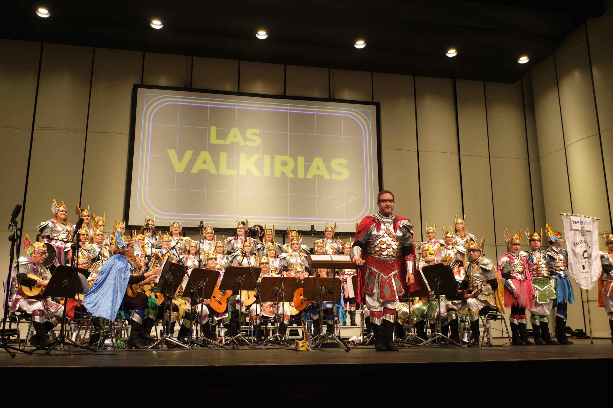 Las Valkirias en el concurso de Rondallas de Santa Cruz