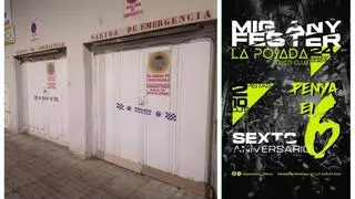 Sigue la polémica por la fiesta ilegal en Castellón: la policía vigilará que la discoteca sin licencia no abra
