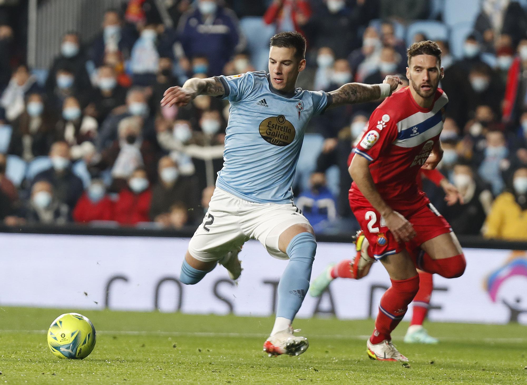 Las imágenes del Celta - Espanyol