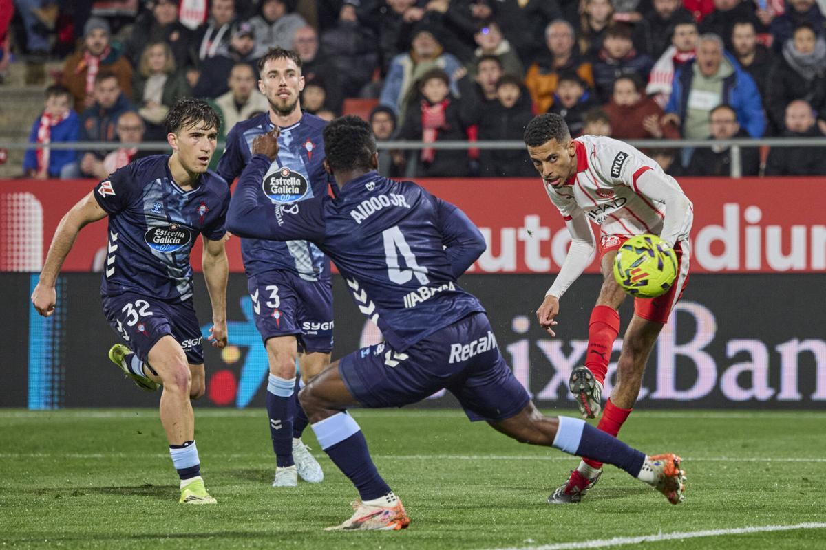 Les imatges del Girona - Celta