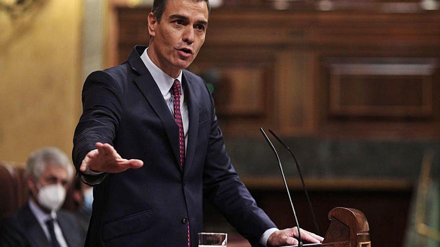 Sánchez va parlar d&#039;una «oportunitat per construir».