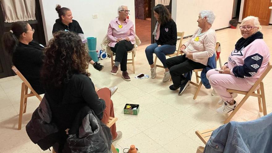 Imagen de una de las actividades destinadas a mujeres.