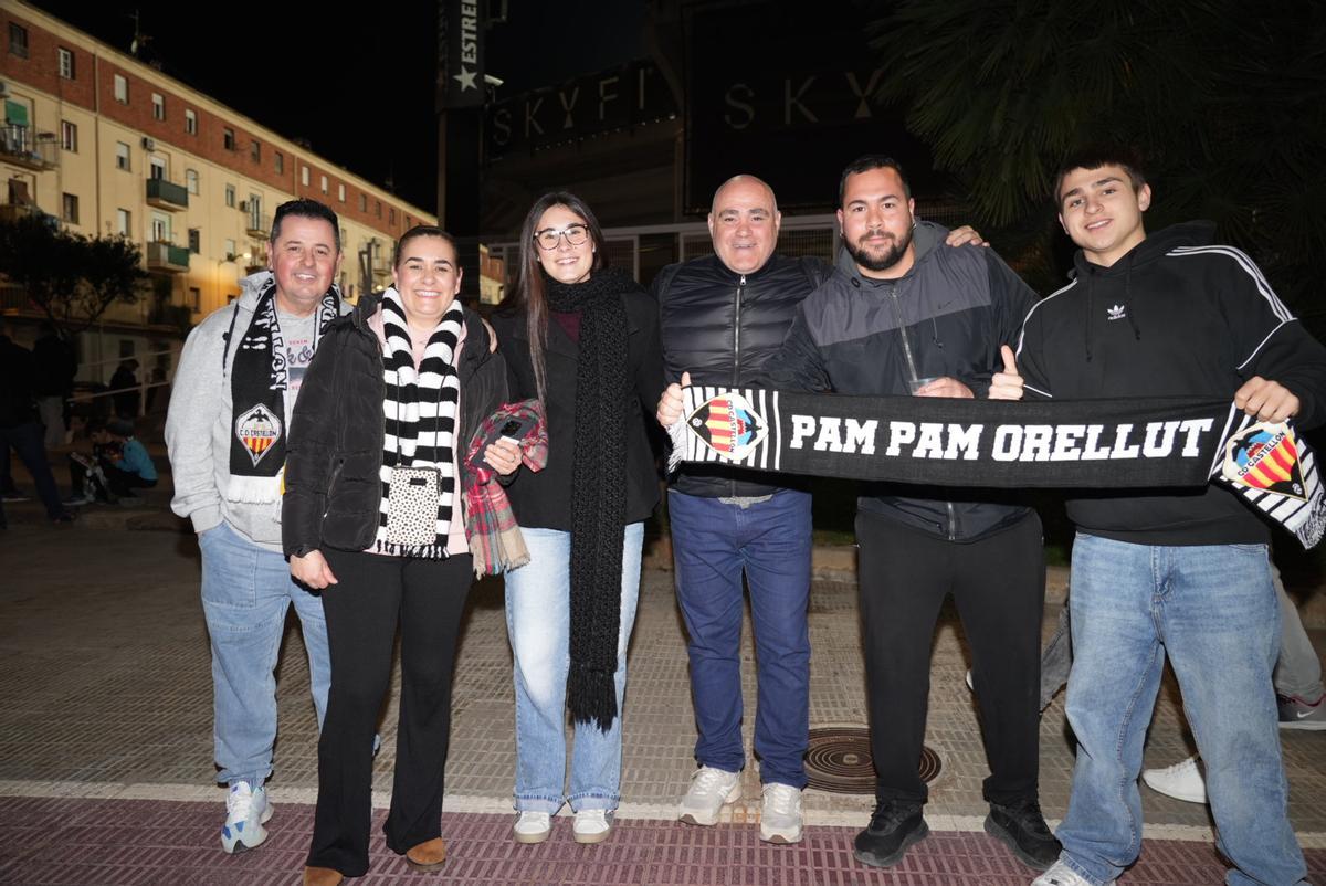 Ambientazo en la previa del Castellón-Dépor