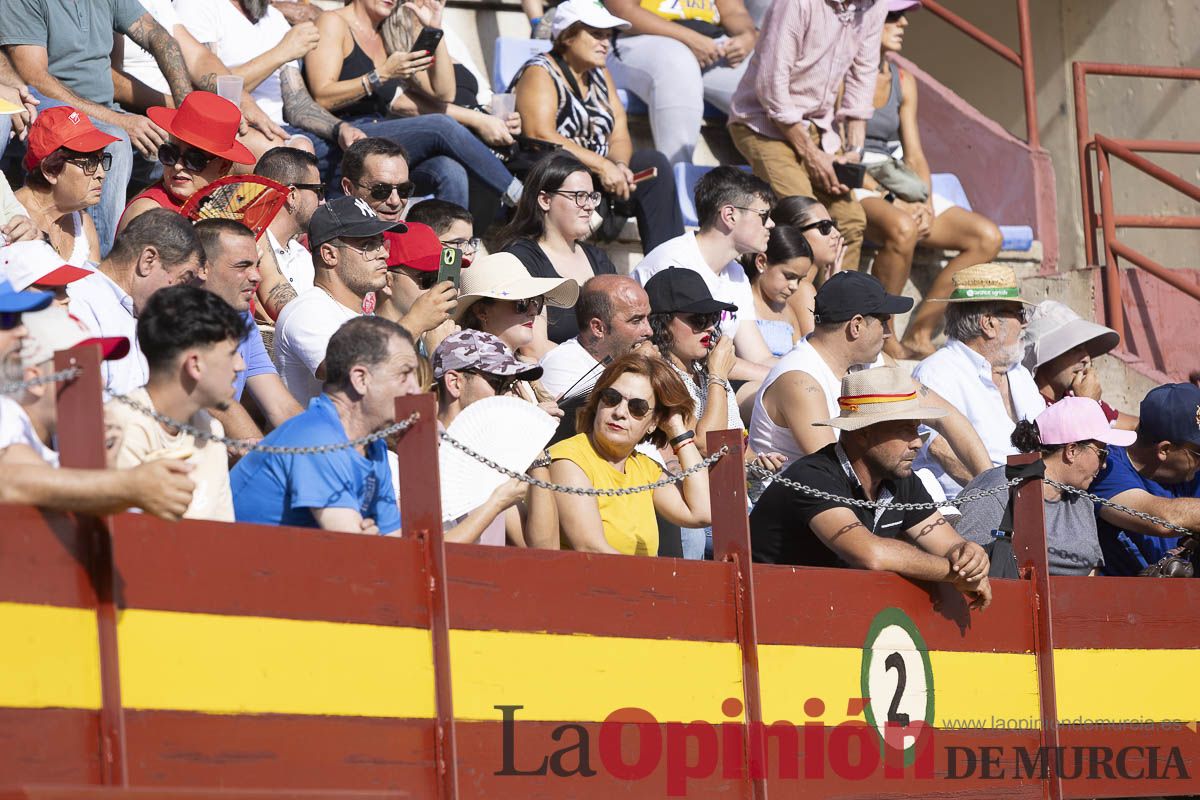 Corrida de toros en Abarán (El Fandi, Emilio de Justo, El Payo)