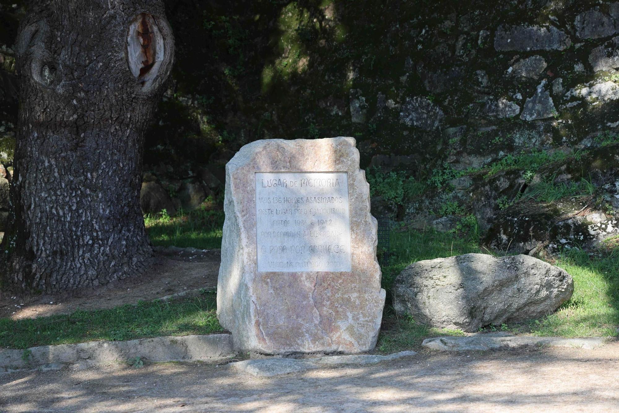 Los moradores de piedra de O Castro: una galería de arte al aire libre